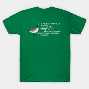 Majestic barrel-chested envy of all Ornithologys T-Shirt